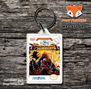 Magic Darts Retro NES Game Cover Art Gaming Keyring