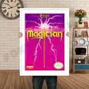 Magician Retro GAME INSPIRED THEME Nintendo NES Gaming A4 A3 A2 Or A1 Poster Art 373
