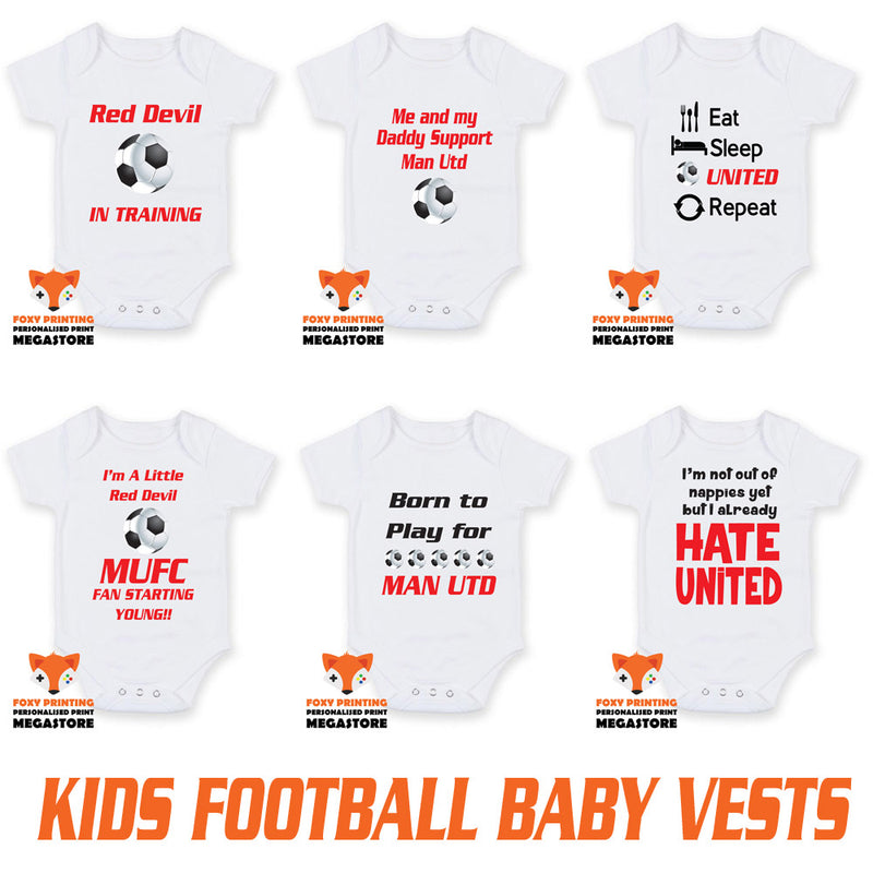 Man Utd Football Vests