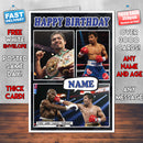 Manny Pacquiao KE Inspired Style Personalised Boxing Card