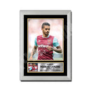 Manuel Lanzini 2 Limited Edition Football Player Signed Print - Football