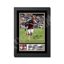 Manuel Lanzini (1) Limited Edition Football Player Signed Print - Football