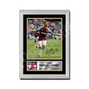 Manuel Lanzini (1) Limited Edition Football Player Signed Print - Football