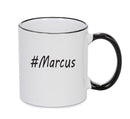 Personalised Your CUSTOM Name Marcus Printed Mug