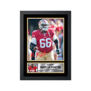 Marcus Martin Limited Edition Football Signed Print - American Footballer