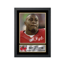 Marcus Martin 2 Limited Edition Football Signed Print - American Footballer