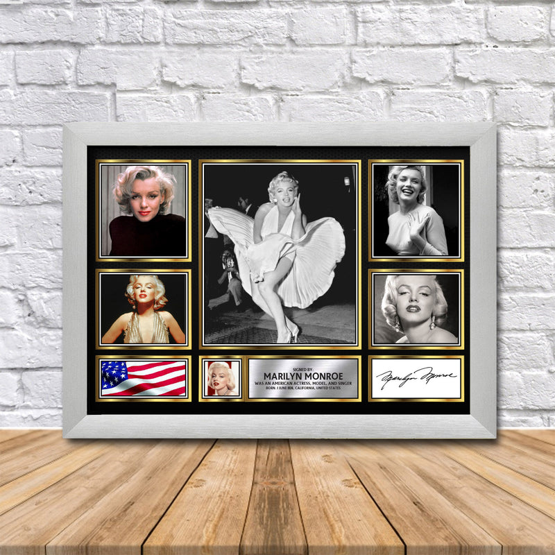 Marilyn Monroe Limited Edition Signed Print