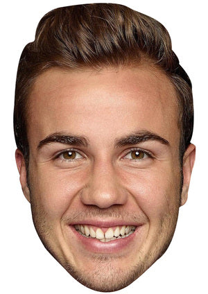 Mario Gotze Face Mask – Fancy Dress Cardboard Costume Mask