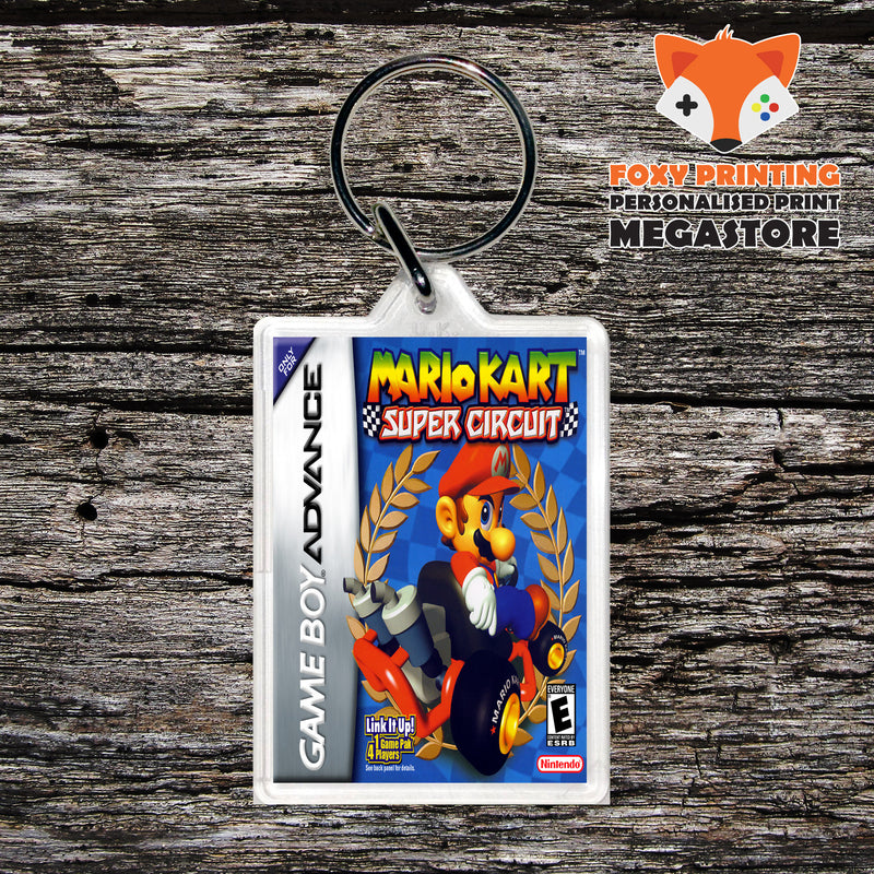 Mario Kart - Super Circuit Retro Gaming Keyring