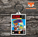 Mario Paint Game Inspired Retro Gaming Keyring