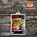 Mario Is Missing Game Inspired Retro Gaming Keyring
