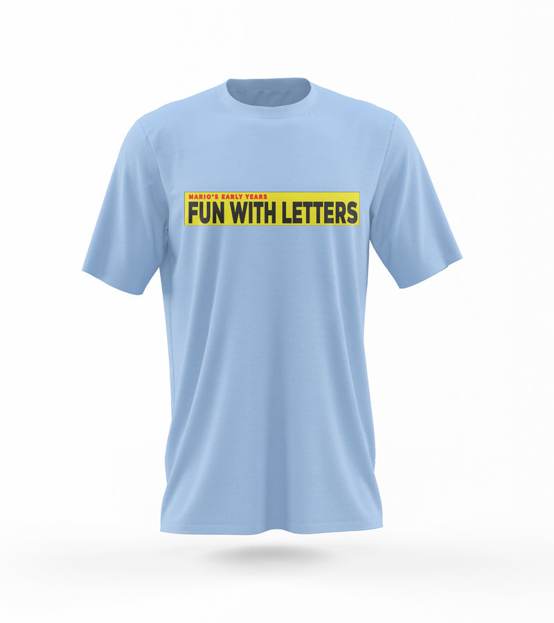 Mario's Early Years: Fun with Letters - Gaming T-Shirt