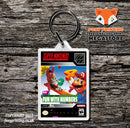 Mario's Early Years - Fun With Numbers Game Inspired Retro Gaming Keyring