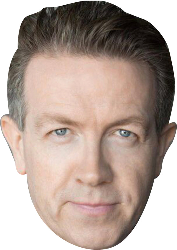 Mark Cox Face Mask – Fancy Dress Cardboard Costume Mask