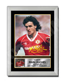 Mark Hughes 2 Limited Edition Football Player Signed Print - Football