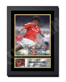 Mark Hughes (1) Limited Edition Football Player Signed Print - Football