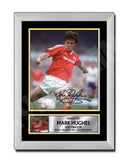 Mark Hughes (1) Limited Edition Football Player Signed Print - Football