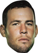 Mark Cavendish Cycling Celebrity Face Mask Fancy Dress Cardboard Costume Mask
