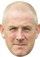 Mark Warburton Glasgow Manager SPORTS Celebrity Face Mask Fancy Dress Cardboard Costume Mask