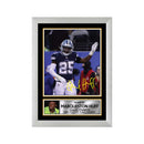 Marqueston Huff 2 Limited Edition Football Signed Print - American Footballer