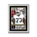 Marshall Newhouse 2 Limited Edition Football Signed Print - American Footballer