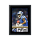 Marvin Jones Limited Edition Football Signed Print - American Footballer