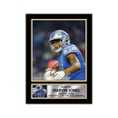 Marvin Jones Limited Edition Football Signed Print - American Footballer