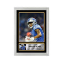 Marvin Jones Limited Edition Football Signed Print - American Footballer
