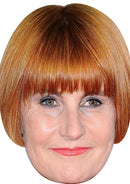 Mary Portas 2016 Celebrity Face Mask Fancy Dress Cardboard Costume Mask