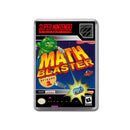 Math Blaster Episode 1 - SNES GAME inspired Retro Gaming Magnet