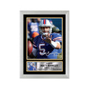 Matt Barkley Limited Edition Football Signed Print - American Footballer