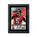 Matt Bosher 1 Limited Edition Football Signed Print - American Footballer