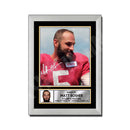Matt Bosher 2 Limited Edition Football Signed Print - American Footballer