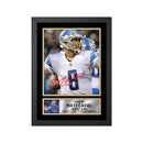 Matt Cassel 2 Limited Edition Football Signed Print - American Footballer