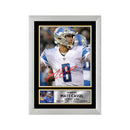 Matt Cassel 2 Limited Edition Football Signed Print - American Footballer