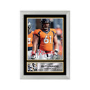 Matt Paradis Limited Edition Football Signed Print - American Footballer