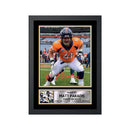 Matt Paradis 2 Limited Edition Football Signed Print - American Footballer