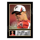 Matt Ryan 2 Limited Edition Football Signed Print - American Footballer