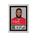 Matthew Dayes Limited Edition Football Signed Print - American Footballer