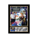 Matthew Stafford 2 Limited Edition Football Signed Print - American Footballer