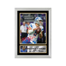 Matthew Stafford 2 Limited Edition Football Signed Print - American Footballer