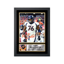 Max Garcia Limited Edition Football Signed Print - American Footballer