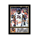 Max Garcia Limited Edition Football Signed Print - American Footballer