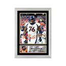 Max Garcia Limited Edition Football Signed Print - American Footballer