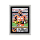 Max Garcia 2 Limited Edition Football Signed Print - American Footballer