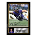 Maxx Williams 2 Limited Edition Football Signed Print - American Footballer