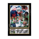 McMANAMAN REDKNAPP GAZZA SHEARER 2 Limited Edition Football Player Signed Print - Football