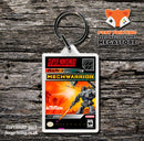 Mechwarrior Game Inspired Retro Gaming Keyring