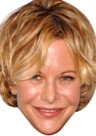 Meg Ryan MOVIES STARS 2018 Celebrity Face Mask Fancy Dress Cardboard Costume Mask