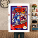 Mega Man 2 Retro GAME INSPIRED THEME Nintendo NES Gaming A4 A3 A2 Or A1 Poster Art 385
